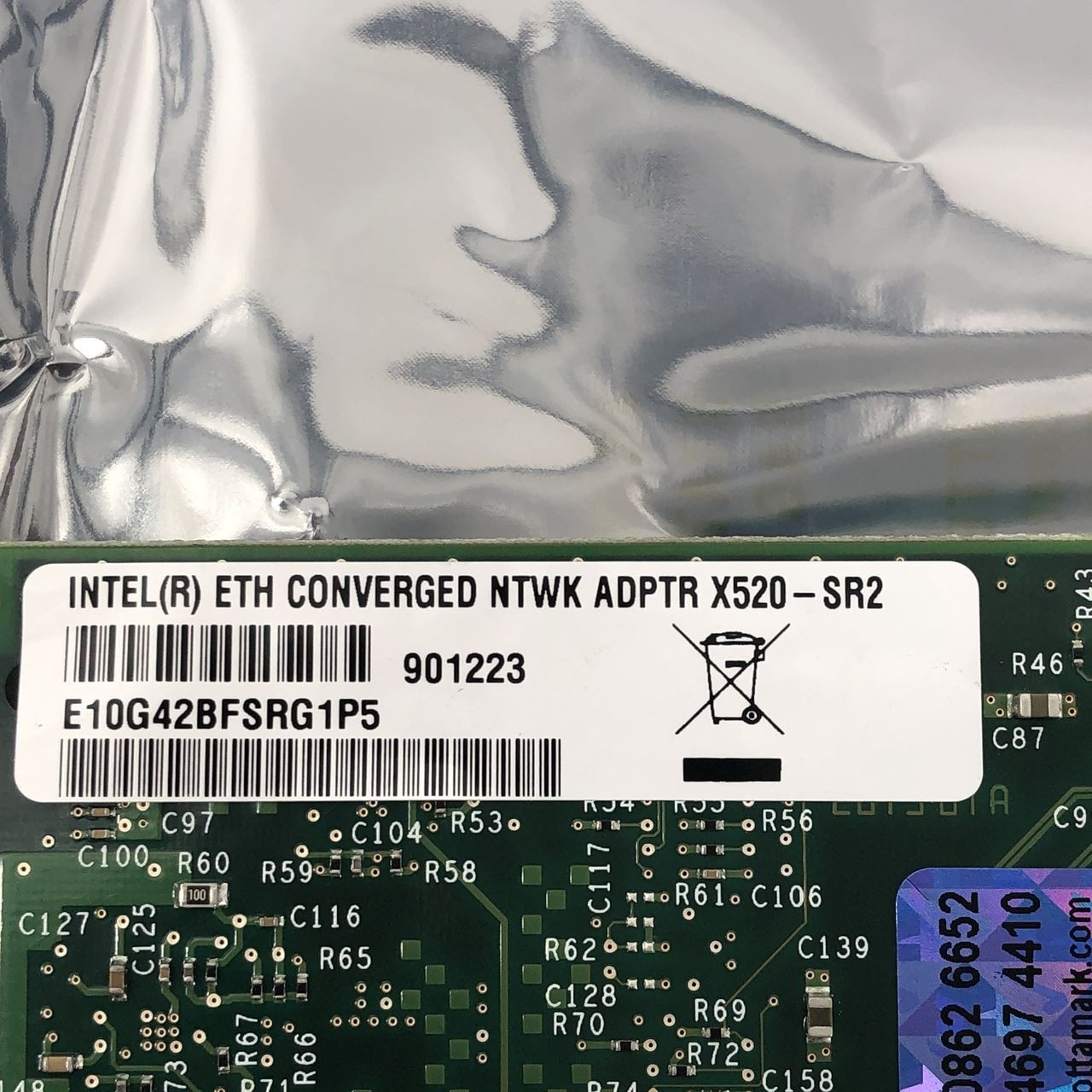 Dell X520-SR2 Intel Ethernet Network Server Adapater