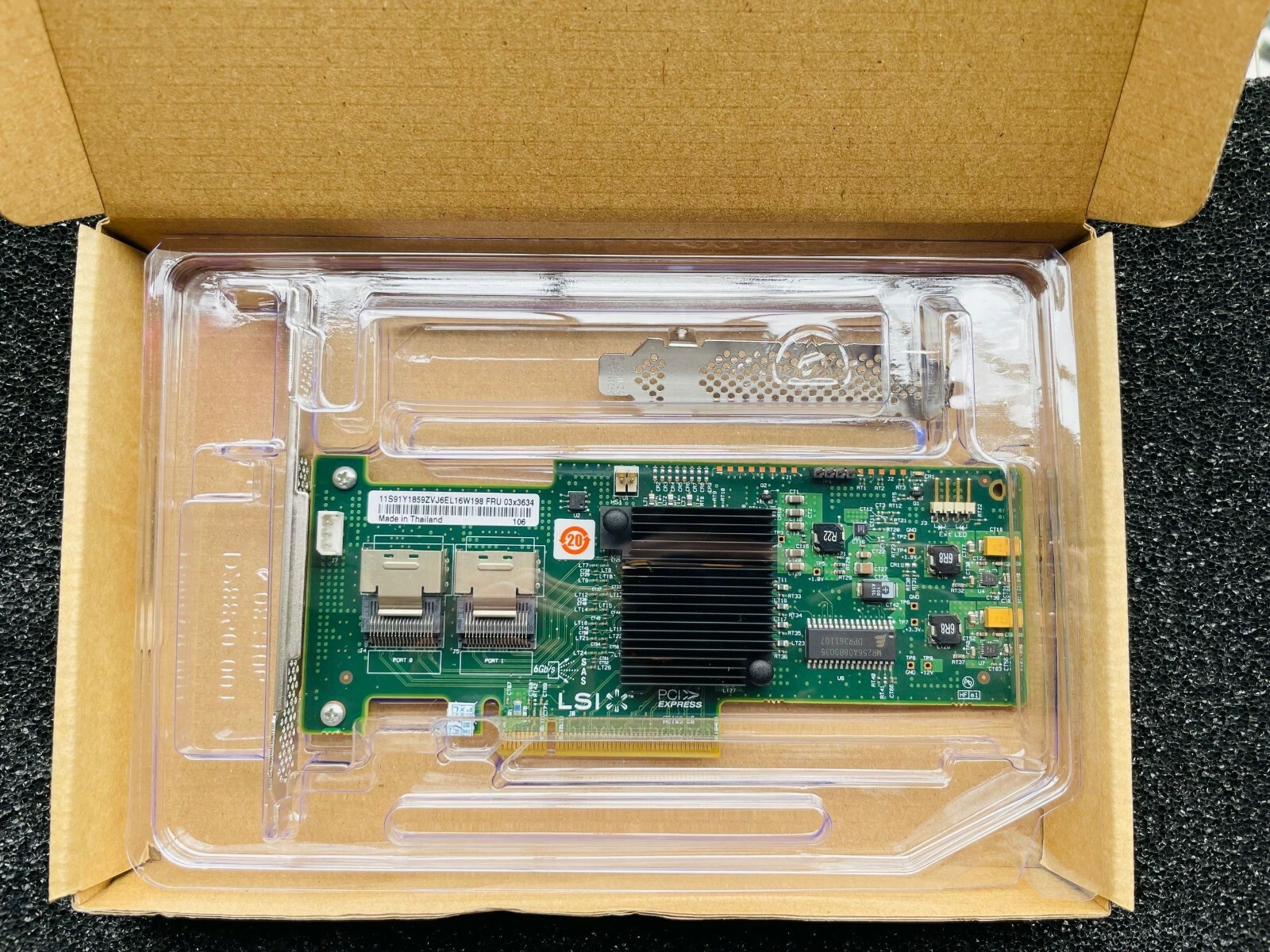 LSI 9240-8i FW:P20 (LSI 9211-8i) 6Gbps SAS HBA  IT Mode ZFS FreeNAS unRAID