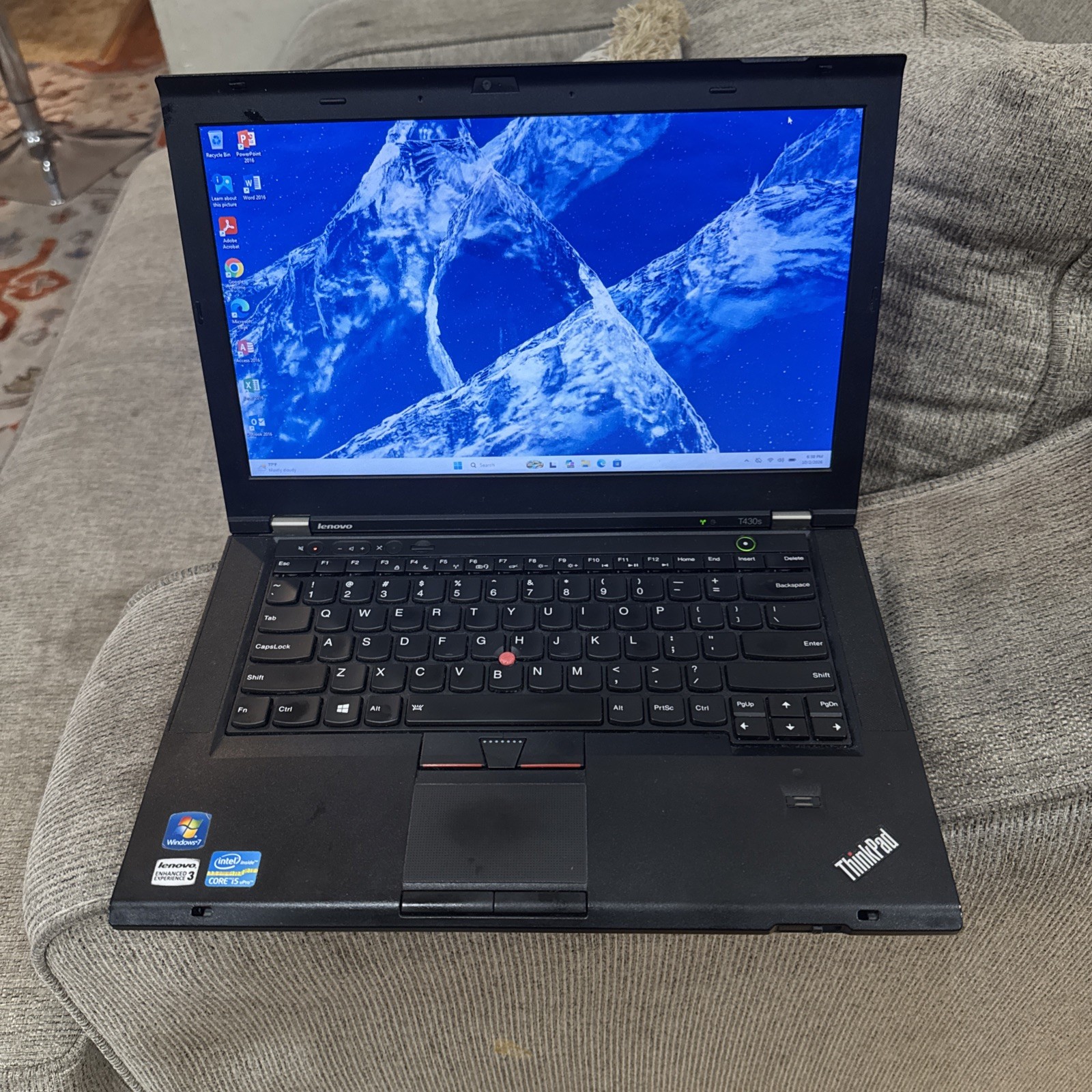 Lenovo Thinkpad T430s 14" Core i5-3320 2.6GHz 8GB RAM 500GBHDD W/MS Office 2016