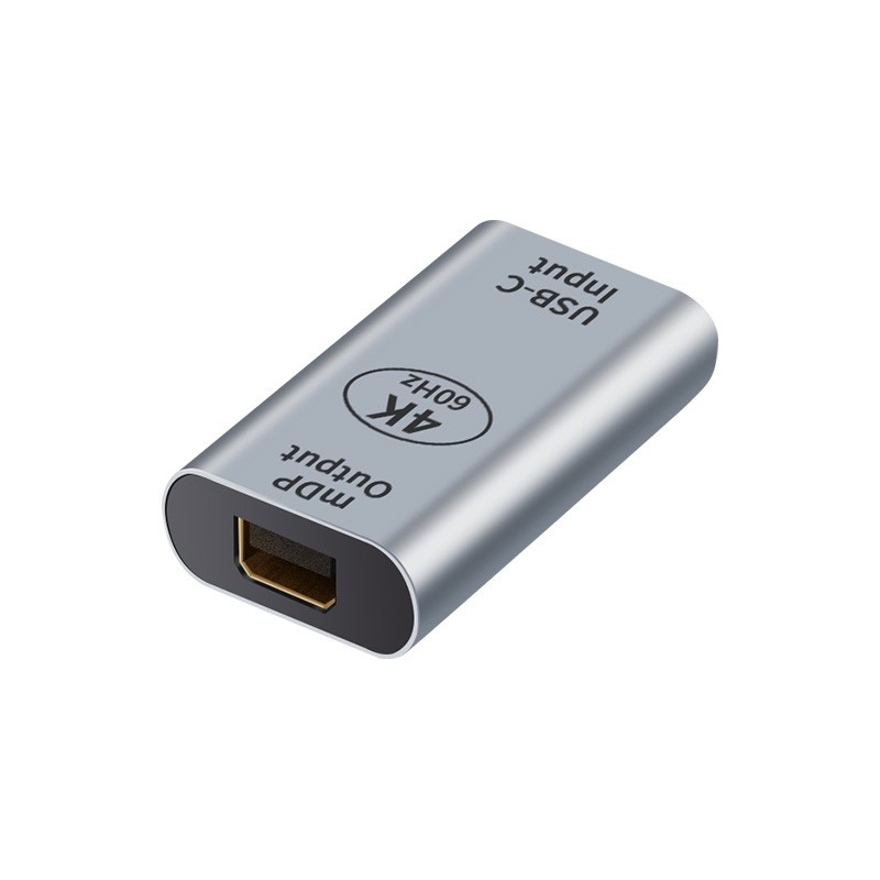 Astrotek USB-C to Mini DP DisplayPort Female to Female Adapter support 4K@60Hz
