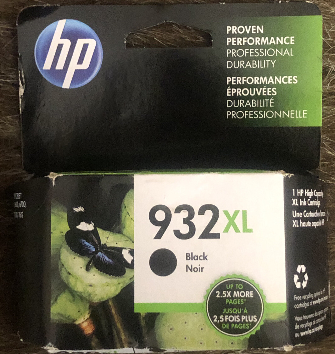 Genuine HP 932XL CN053AN Black Ink Cartridge Expires 06/2018