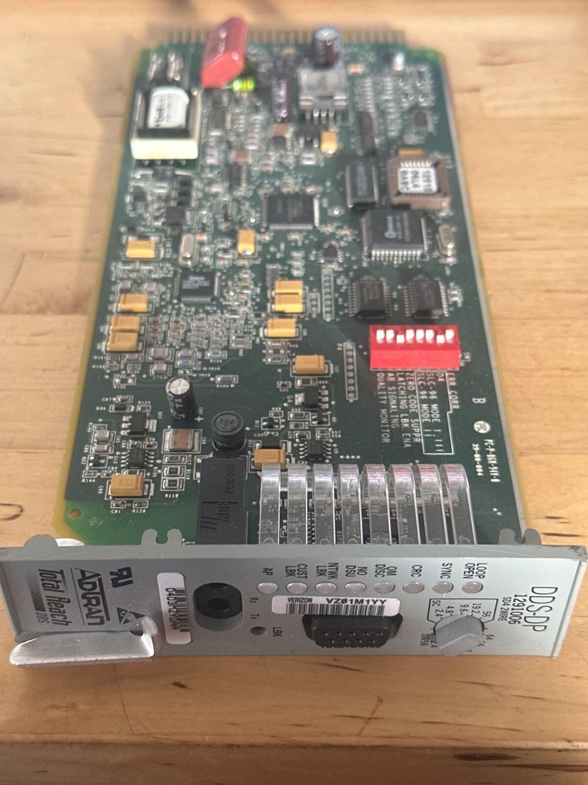 ADTRAN D4 Total Reach DDS-DP DDS DATAPOR 1291006 Board Card