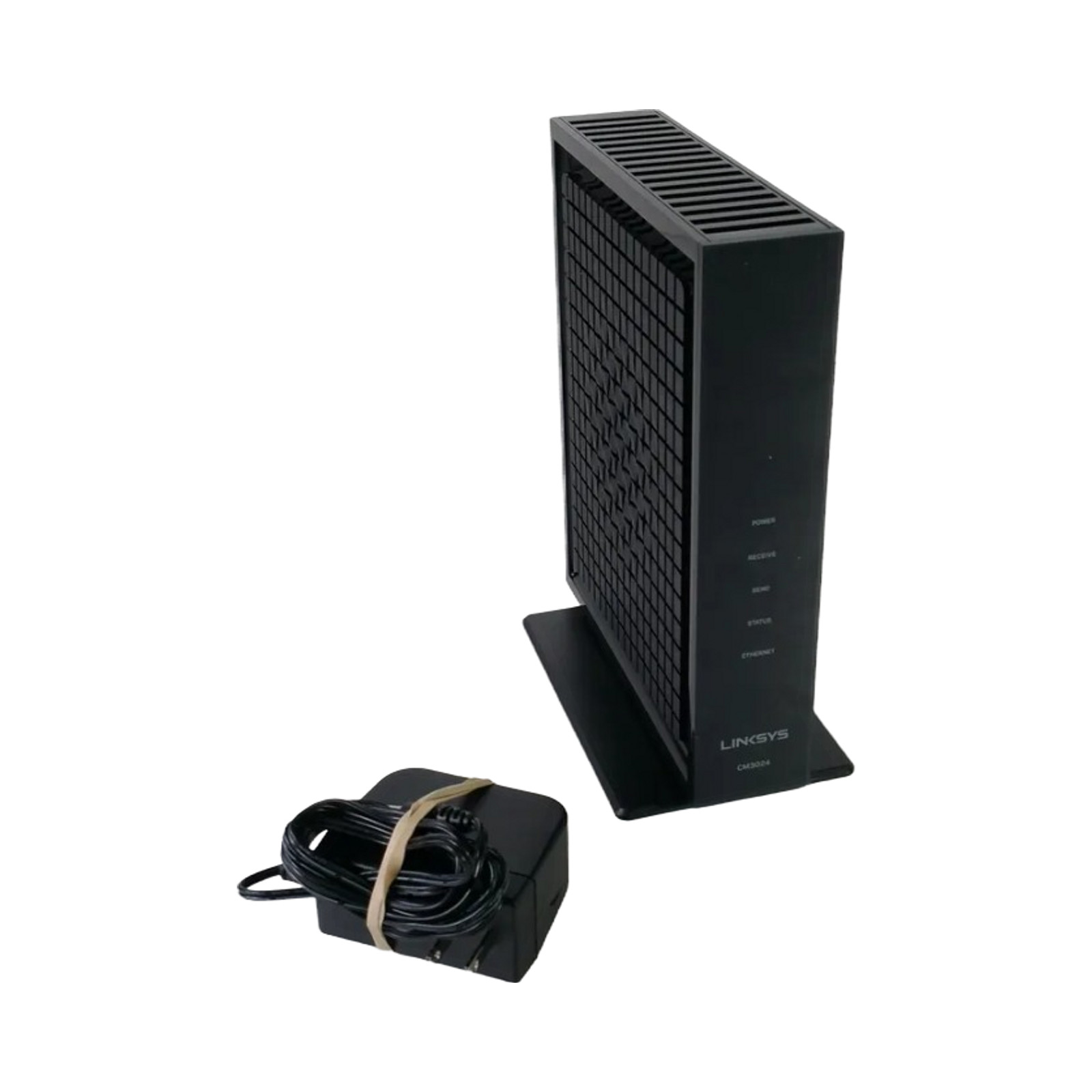 LINKSYS CM3024 High Speed DOCSIS 3.0 24x8 Cable Modem With Power Cable TESTED