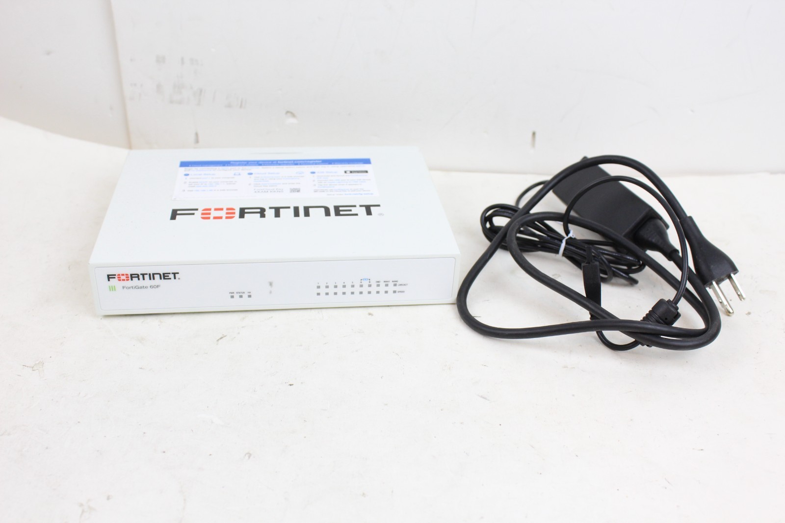 Fortinet FORTIGATE-60F FG60F with power supply
