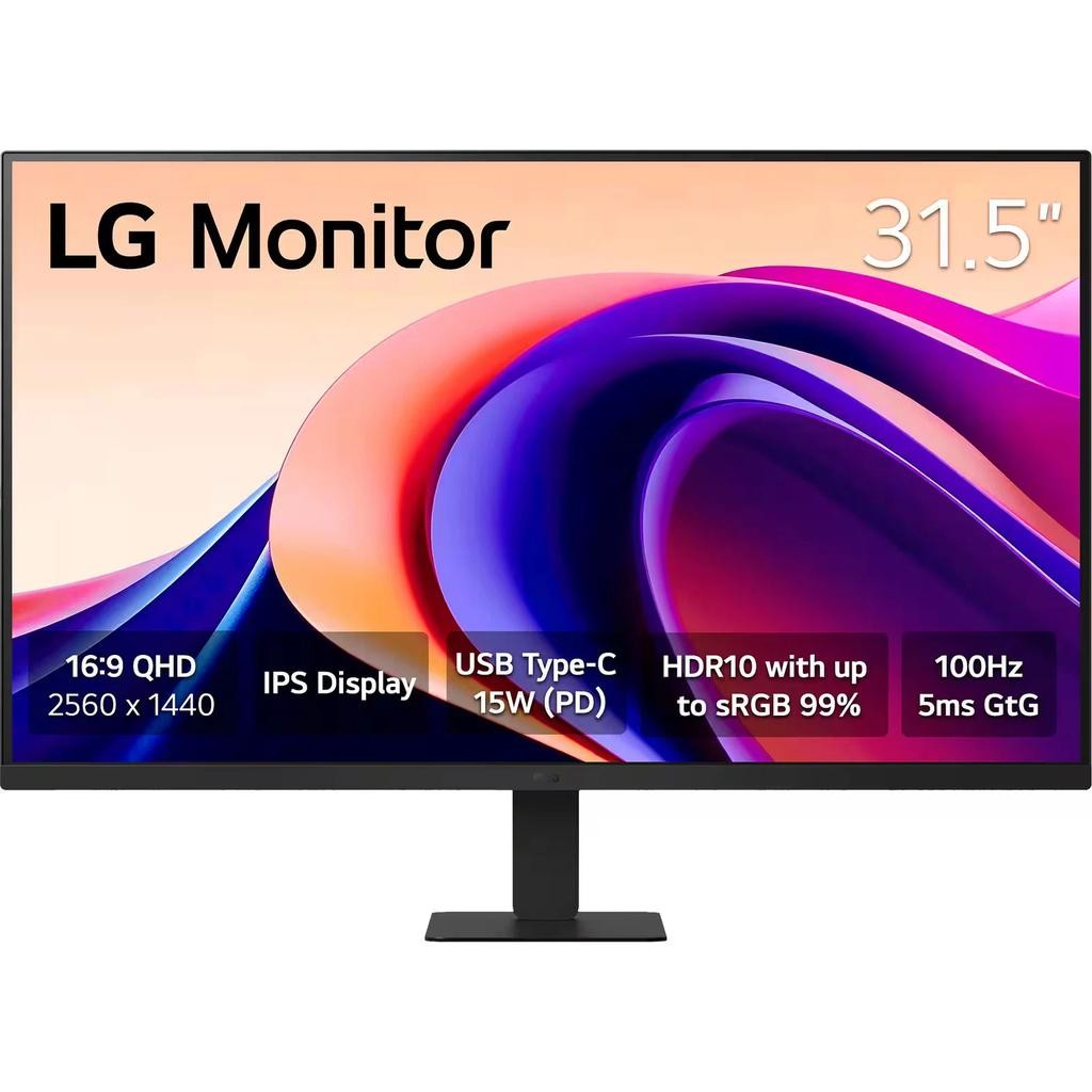 LG 32-inch Monitor 2560 x 1440 LCD 32U631A-B