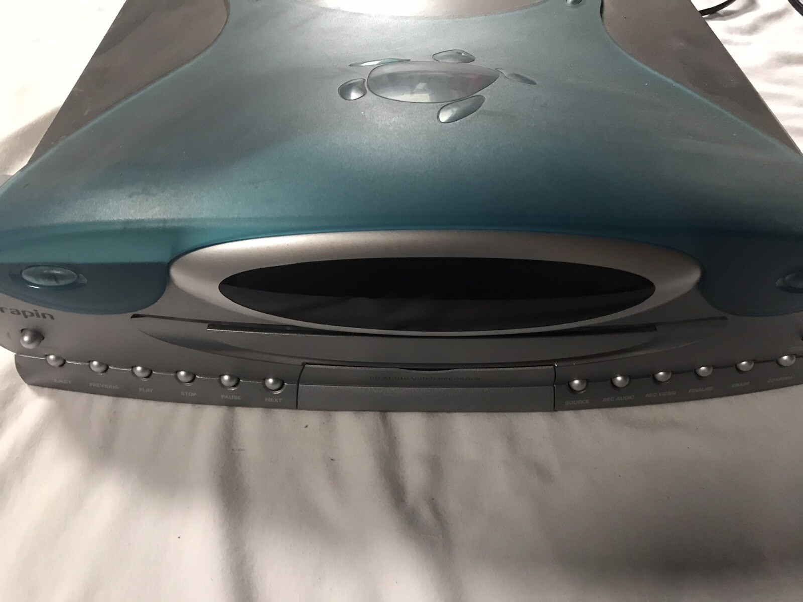 Terapin CD Audio Video Recorder Blue Gray TetaOptix TX0002 Tested