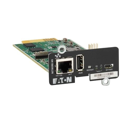 Eaton Network-M3 Cybersecure Gigabit Network-M3 Card for UPS & PDU