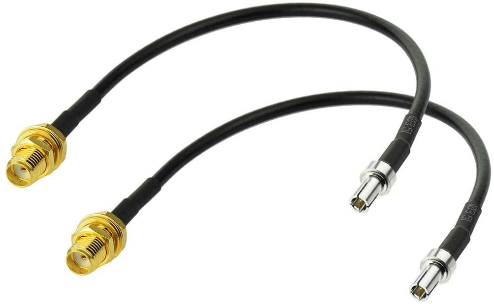 2-Pack TS9 4G LTE Antenna Cable for Verizon Jetpack AT&T Netgear Nighthawk