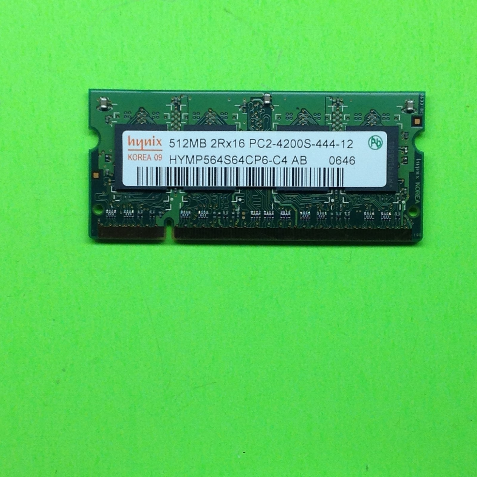 Hynix HYMP564S64CP6 512MB Random Access Memory RAM