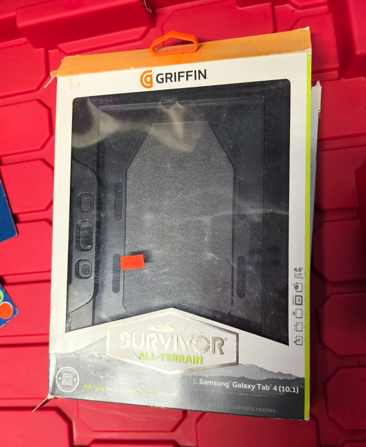 Griffin Survivor All-Terrain Rugged Case Impact Resistant Galaxy Tab 4 10.1