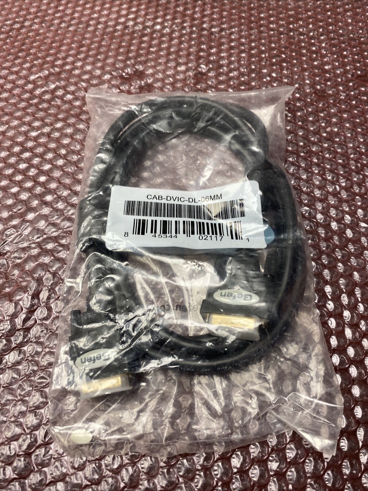 Gefen CAB-DVIC-DL-06MM 6' Dual Link DVI Cable (M-M) New in Package 
