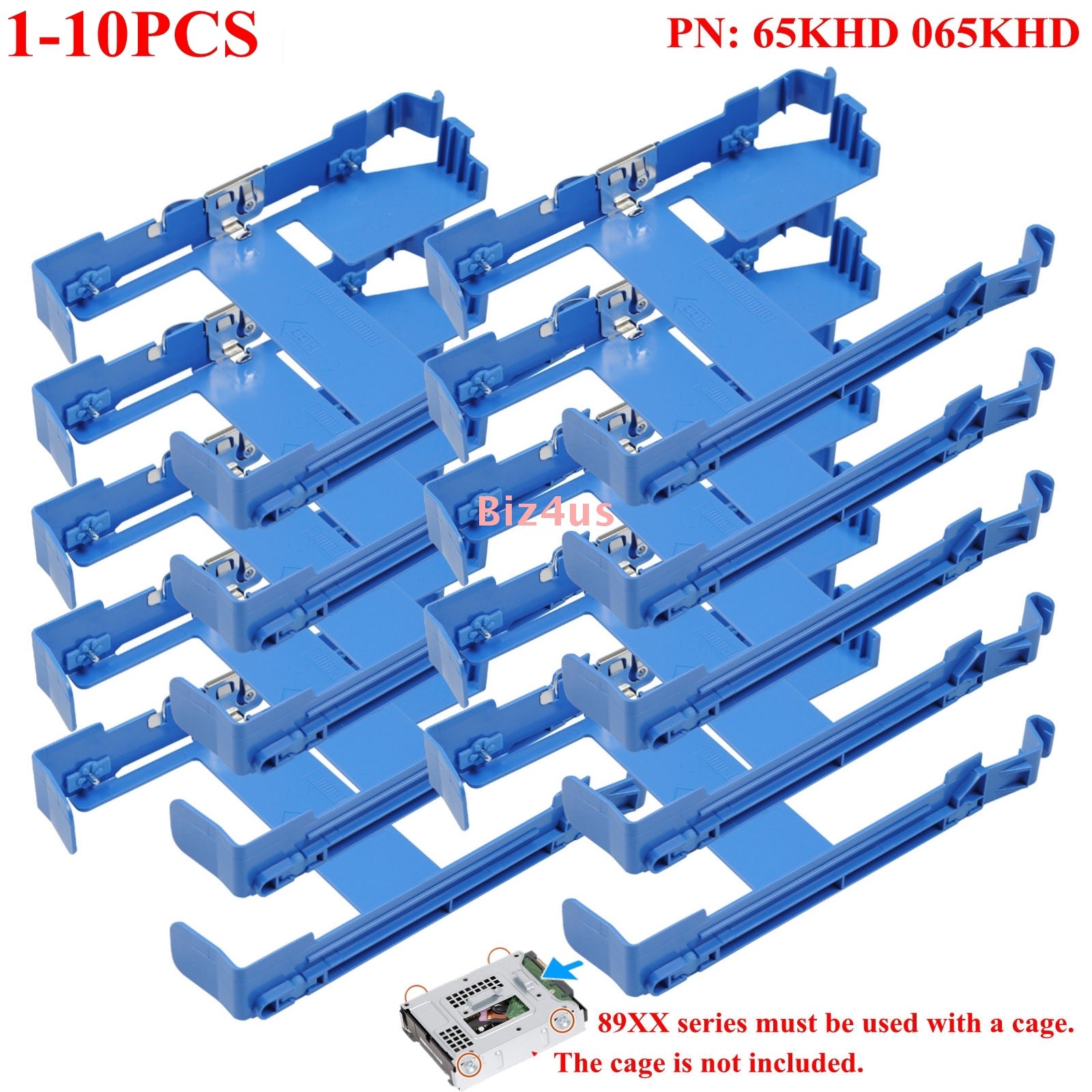 Lot 3.5'' Hard Drive Tray Caddy For Dell Precision T3620 T3630 T3640 T3650 65KHD