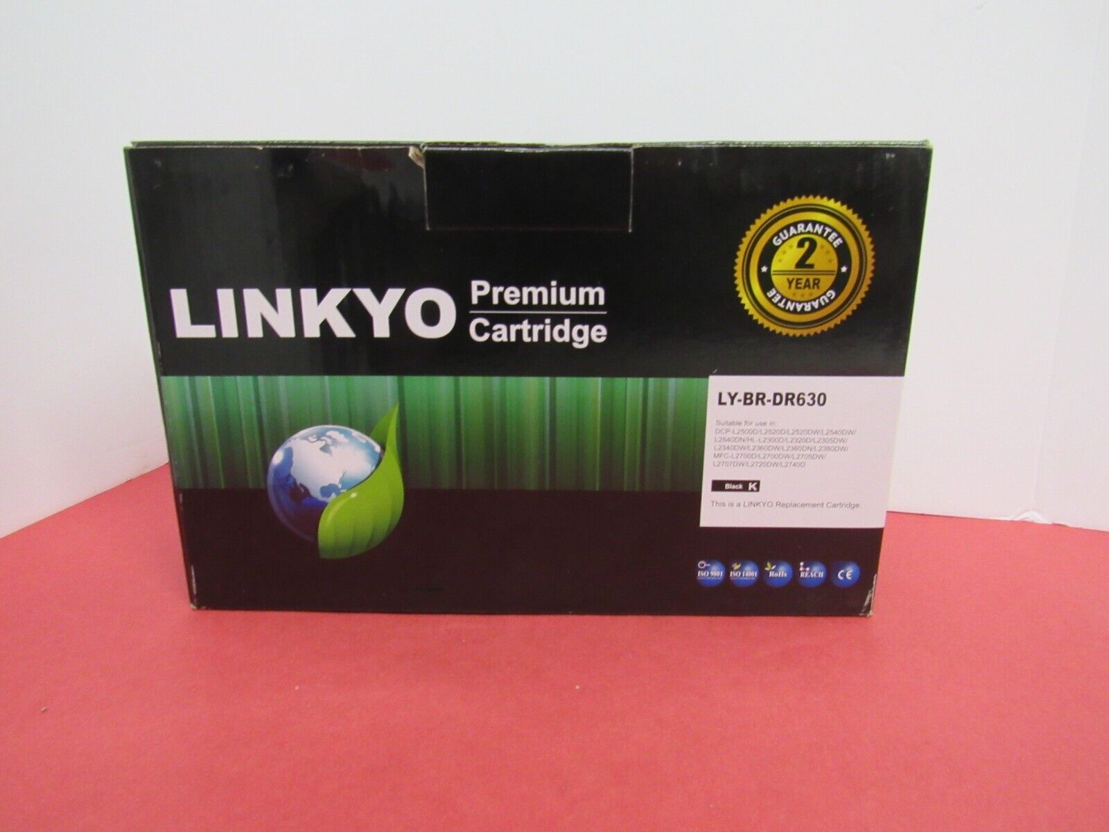 LINKYO Premium Cartridge LY-BR-DR630, Replacement drum unit for Brother DR630 