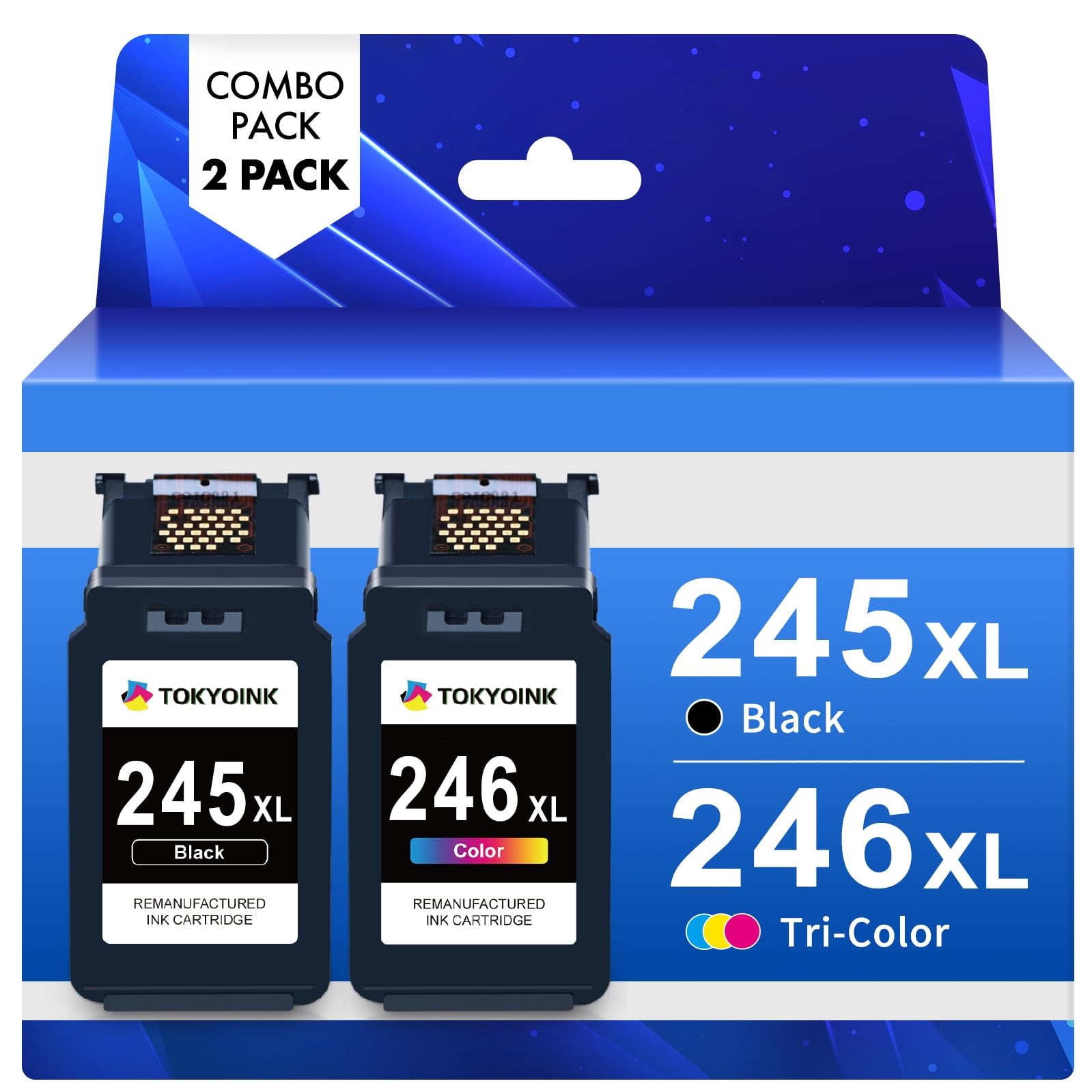 TOKYOINK 245XL 246XL Ink Cartridges for Canon Combo Pack