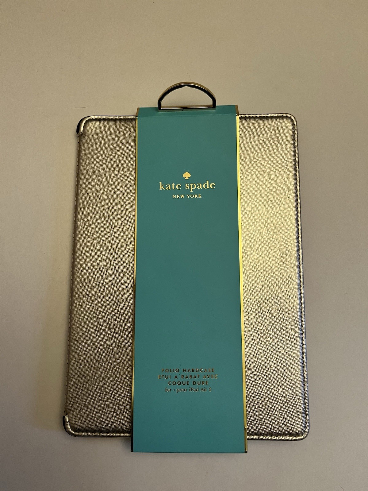 Kate Spade Gold Folio Hard case For iPad 