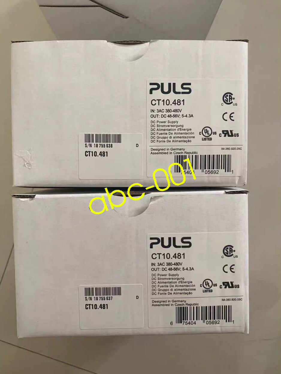 1PC Puls CT10.481 Power Supply Output 48-56VDC In Box Brand 