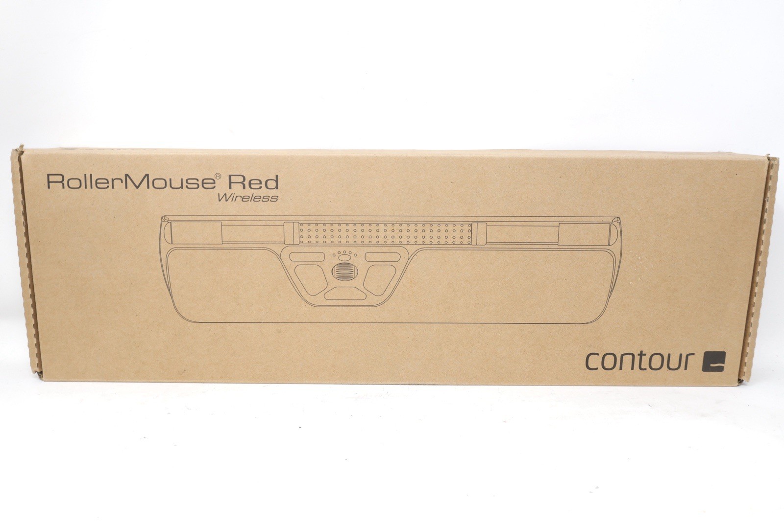 Contour RollerMouse Red Wireless Ergonomic Mouse RM-RED-WL Openbox *Read*