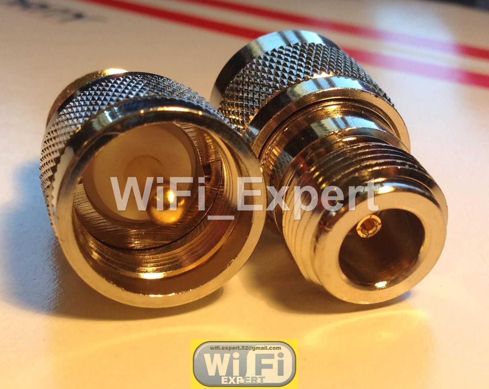 3 Pack UHF PL259 Male Plug to N Type Female RF Connector Adapter USA