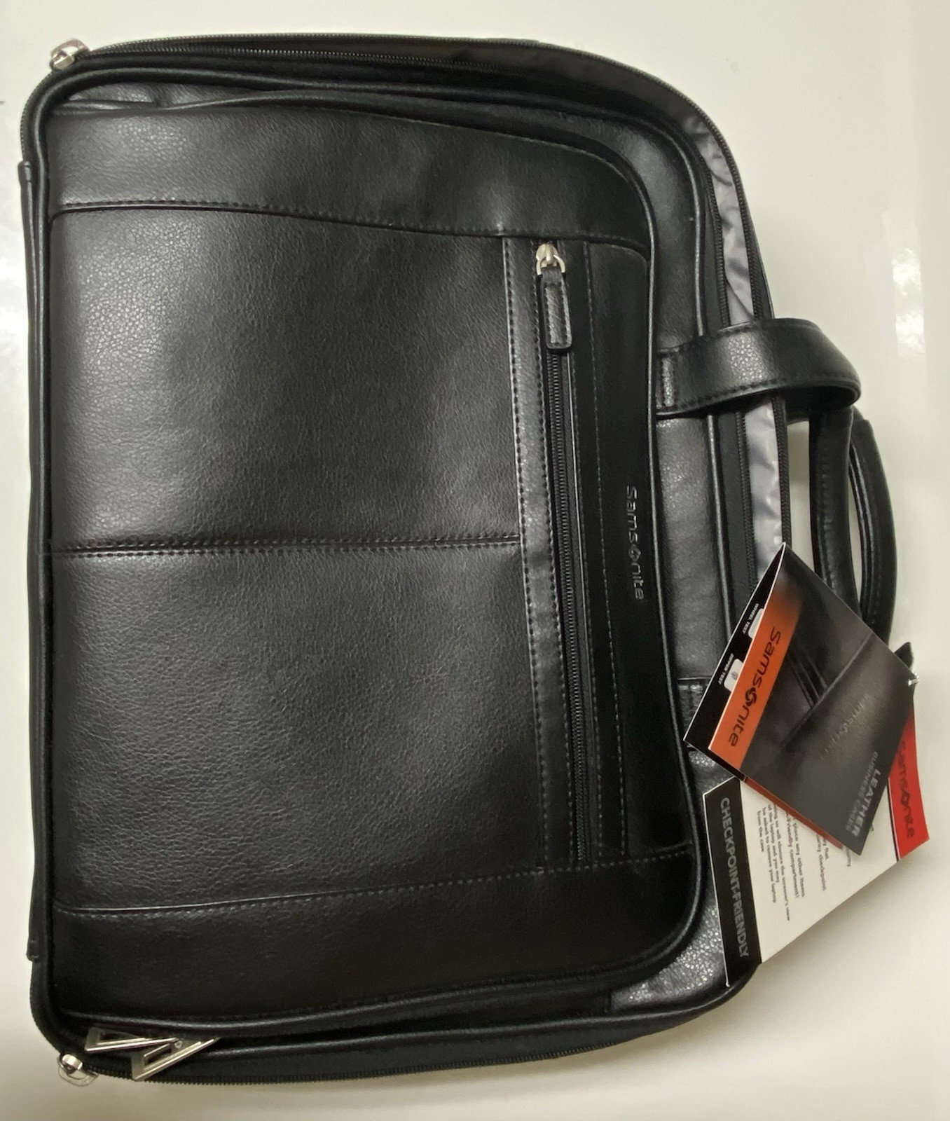 TSA Friendly - Samsonite Leather Computer  & Business  Case