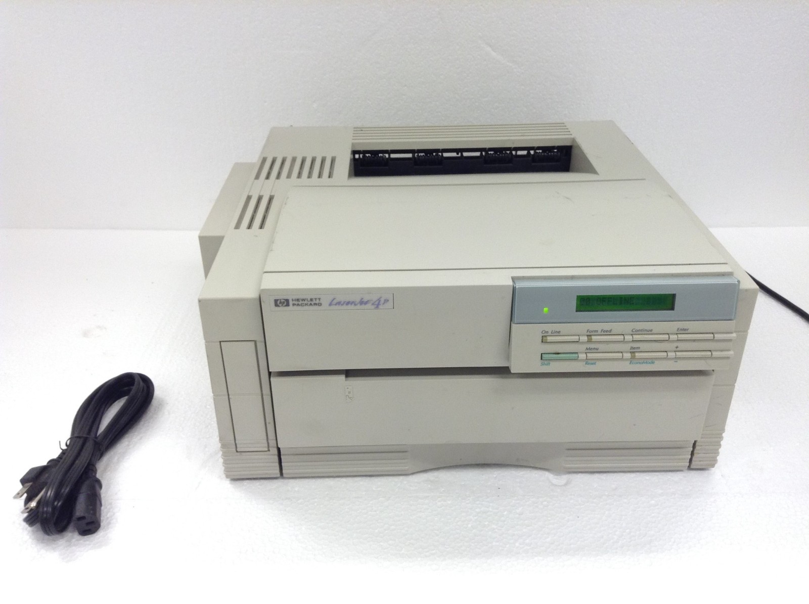 HP LaserJet 4P C2005A Monochrome Laser Printer w/ 36K Pages, AS-IS FOR PARTS