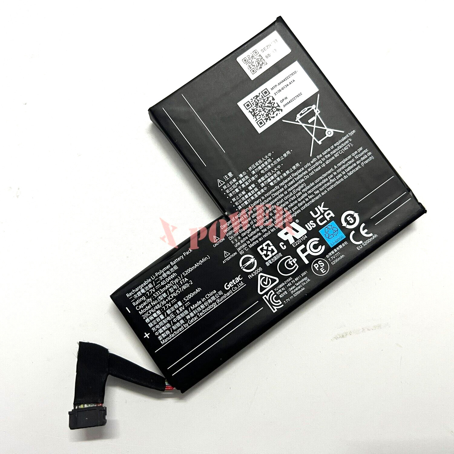 New F7A Battery For Steam Deck LCD Versions Handheld Gaming PC 40.04Wh 7.7V
