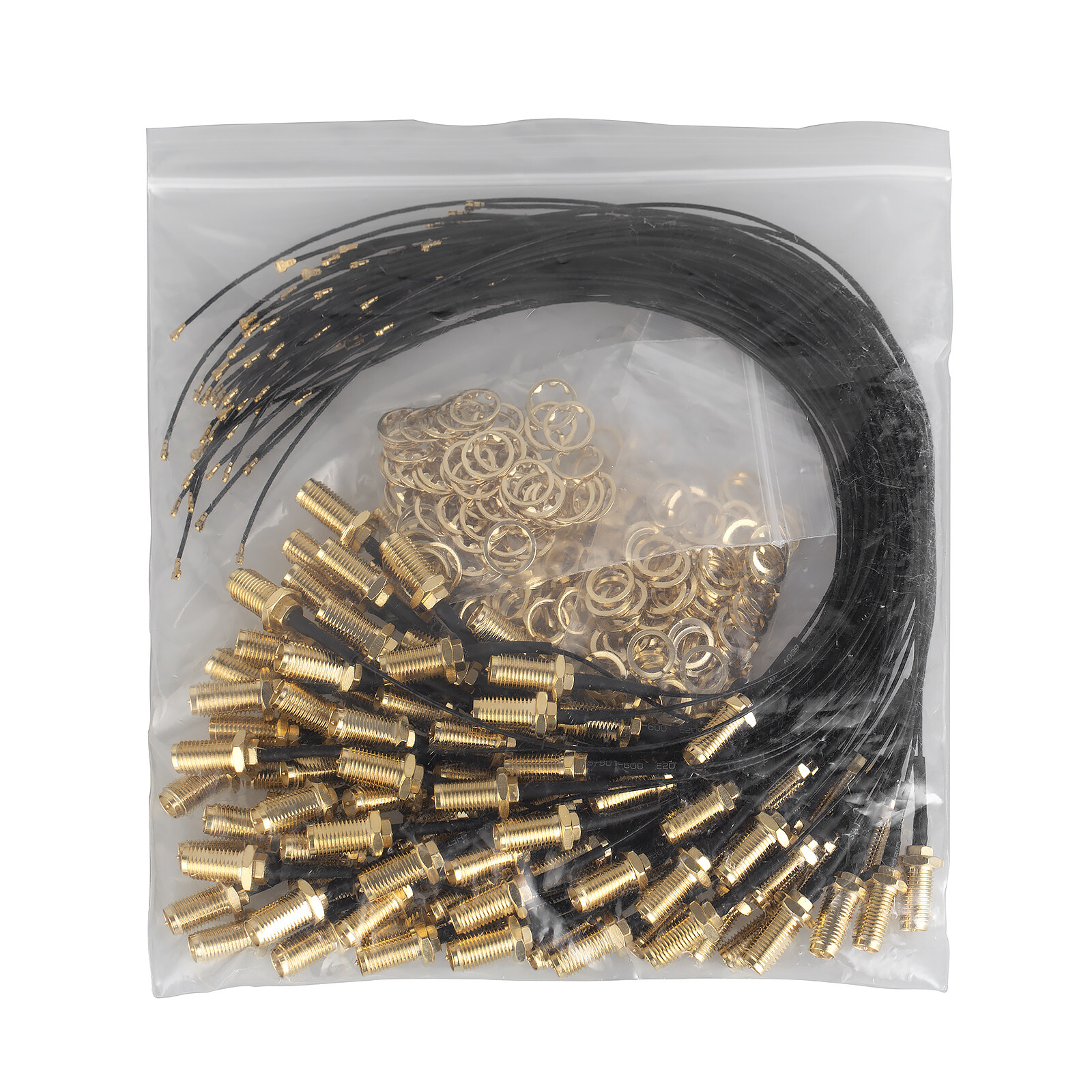 100 Bulk M.2 NGFF to RP-SMA Female WiFi Antenna Pigtail Cable MHF4 Wireless Wire