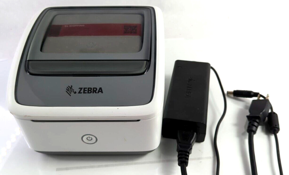 NWOB Zebra Bluetooth Wireless Barcode Label Printer ZSB Series Compact ZSB-DP14