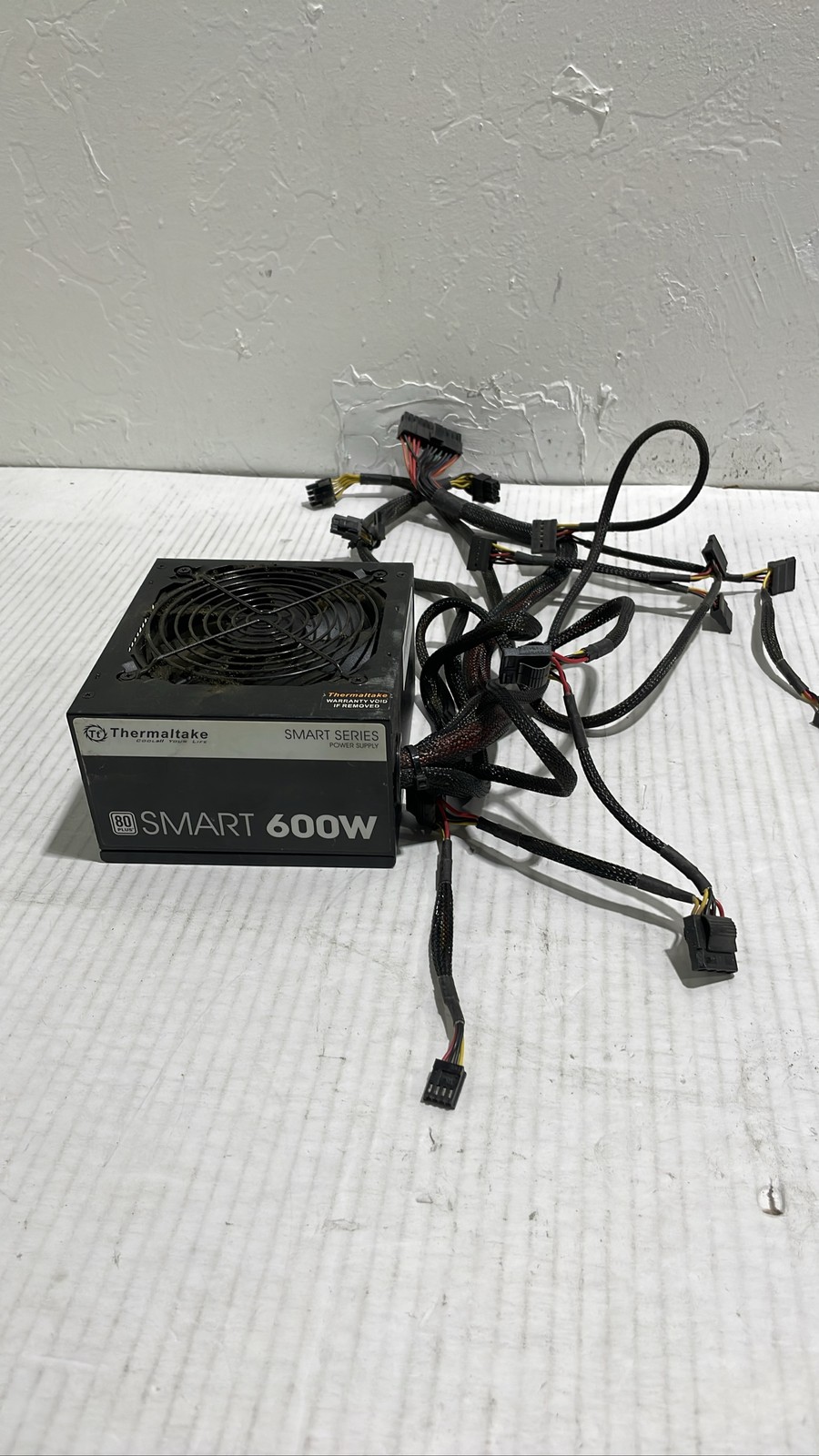 Thermaltake Smart TTP-0600P-W 600W Power Supply 80 PLUS Certified ATX PSU