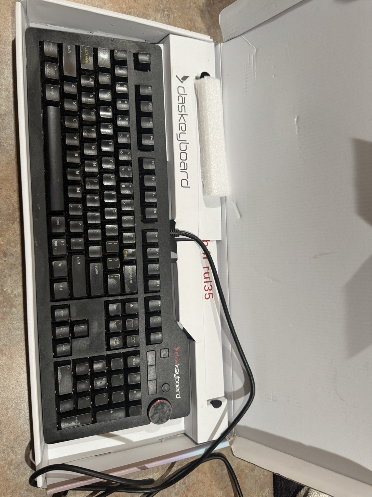 DAS KEYBOARD 4 Professional  DASK4MKPROSIL-3G7-R1.2  