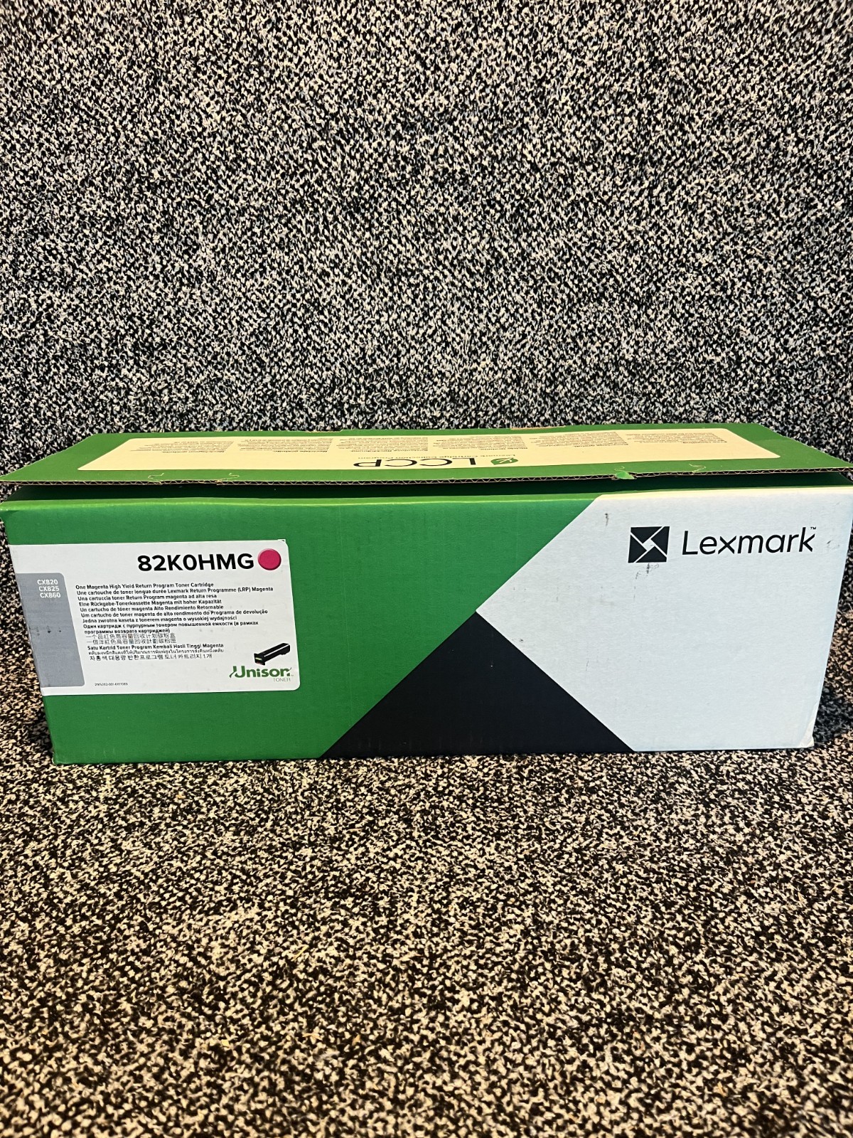 NEW Genuine OEM LEXMARK 82K0HMG Magenta High Yield Toner Cartridge