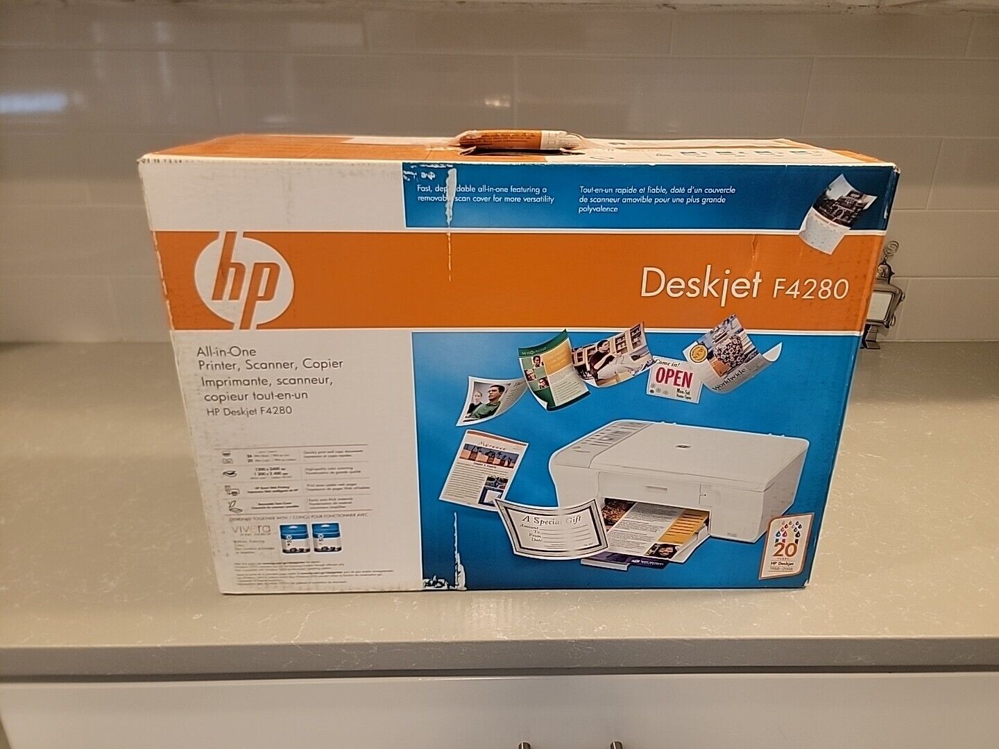 HP Deskjet F4280 All-In-One Inkjet Printer Scanner Copier  NEW IN BOX