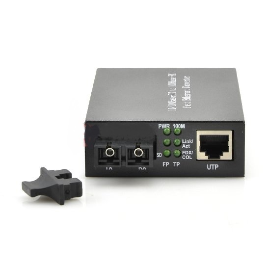  Ethernet Fiber media converter multimode, Fast Ethernet 2Km, SC,10/100M - 01567