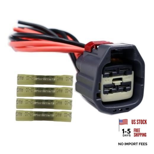 4-Way Radiator Cooling Fan Connector Compatible with 2013-2018 Ram 1500 |