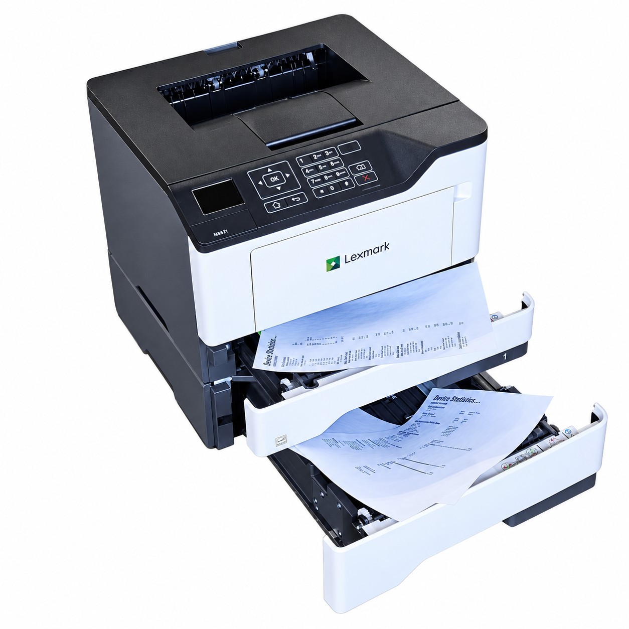 Lexmark MS521DN Compact Monochrome Laser Printer PLEASE READ FULL DESCRIPTION