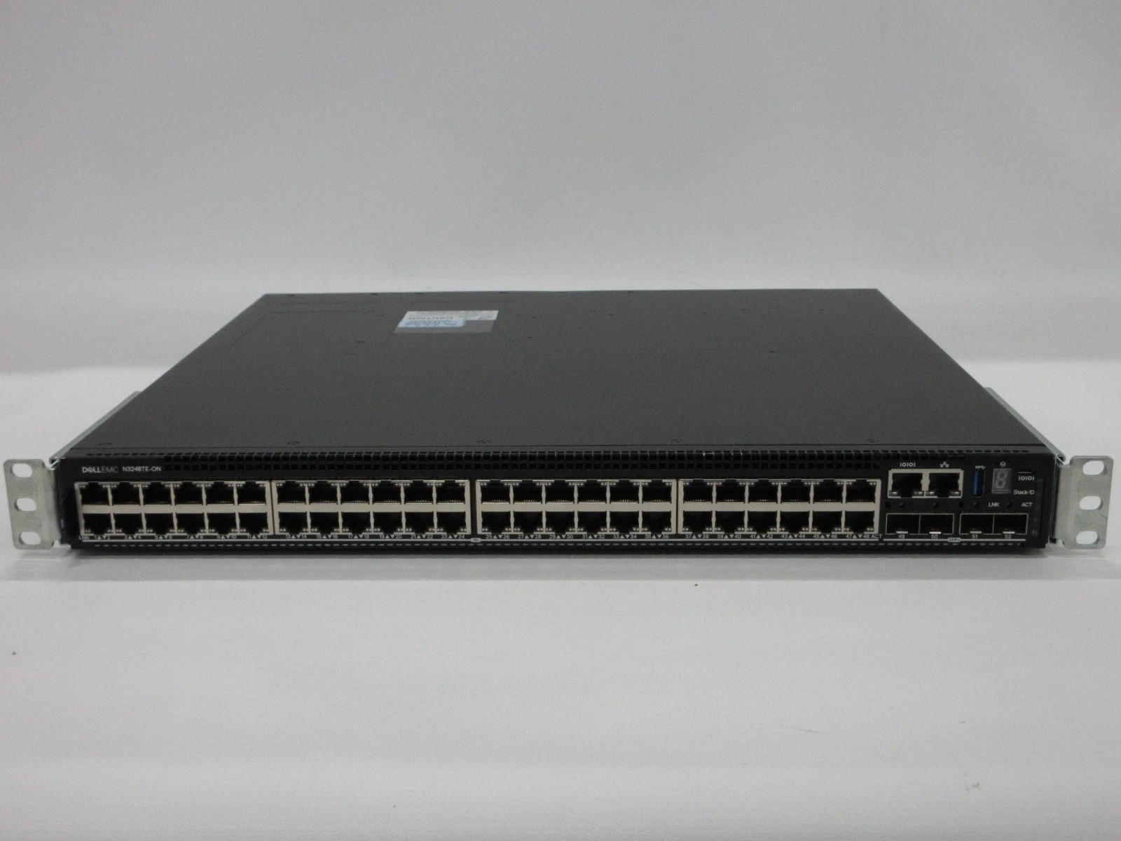 Dell EMC PowerSwitch N3248TE-ON 48x 1G RJ45 4x SFP+ 2x QSFP28 RA Switch OS6