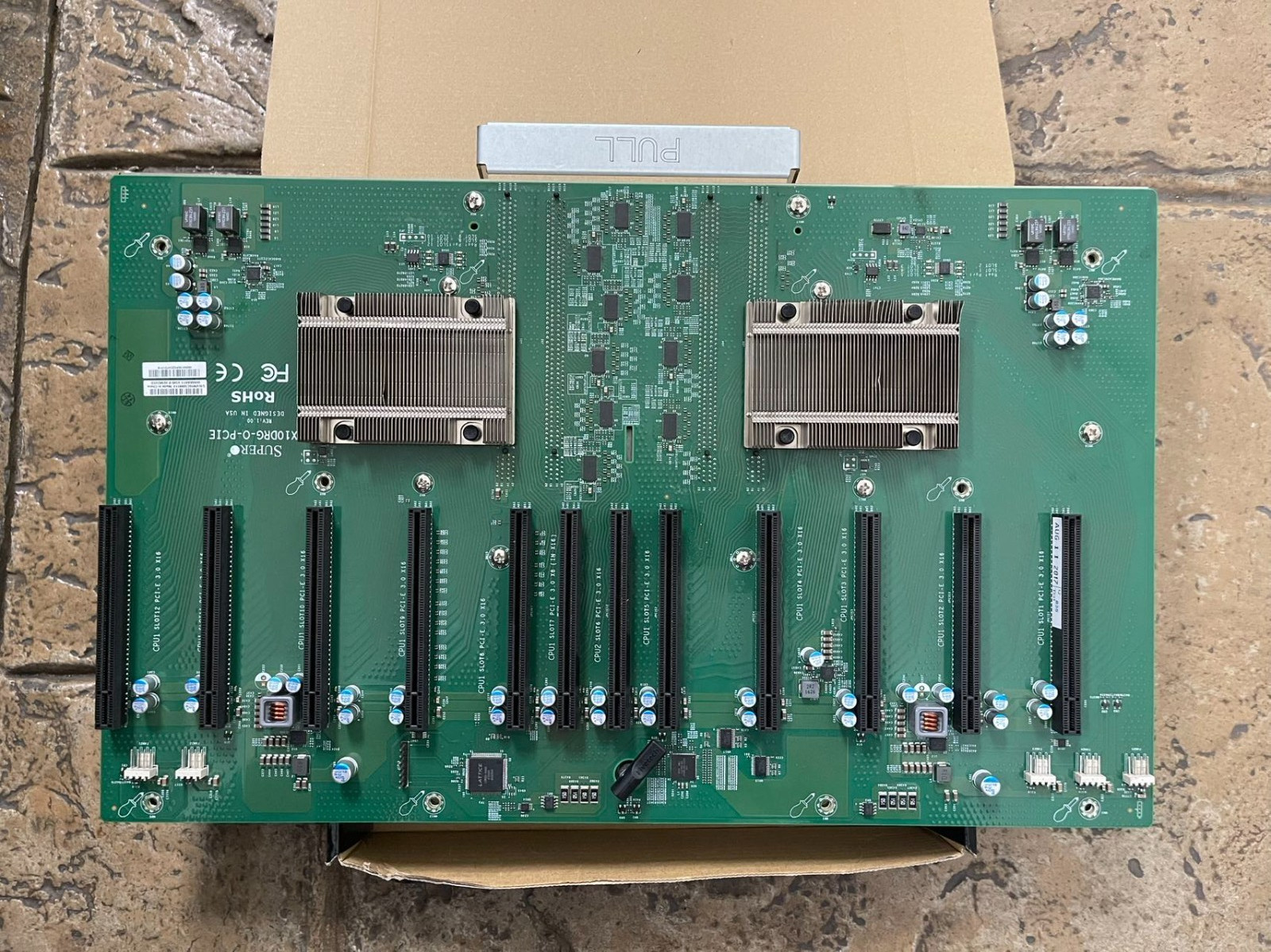 SUPERMICRO X10DRG-O-PCIE EXPANSION BOARD FOR SYS-4028GR-TR2 SERVER T7-A8