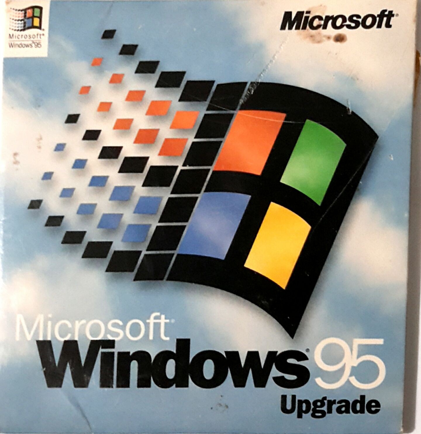 Microsoft Windows 95 Upgrade disc with key 1995  LikeNew