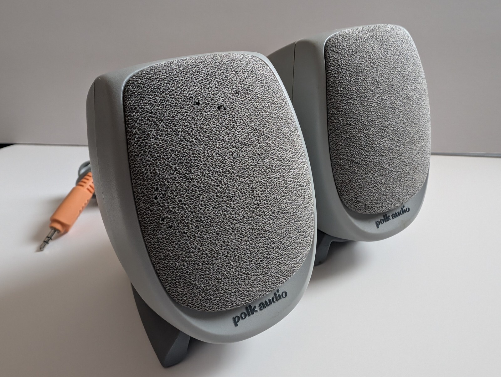 Vintage Polk Audio Computer Speakers Tested Works