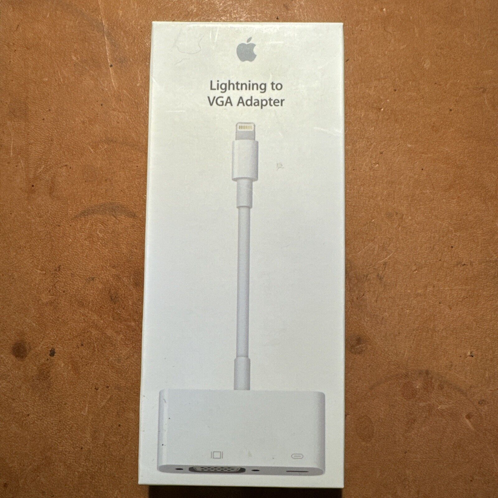 Apple Lightning to VGA Adapter - Genuine OEM Authentic MD825ZM/A NEW