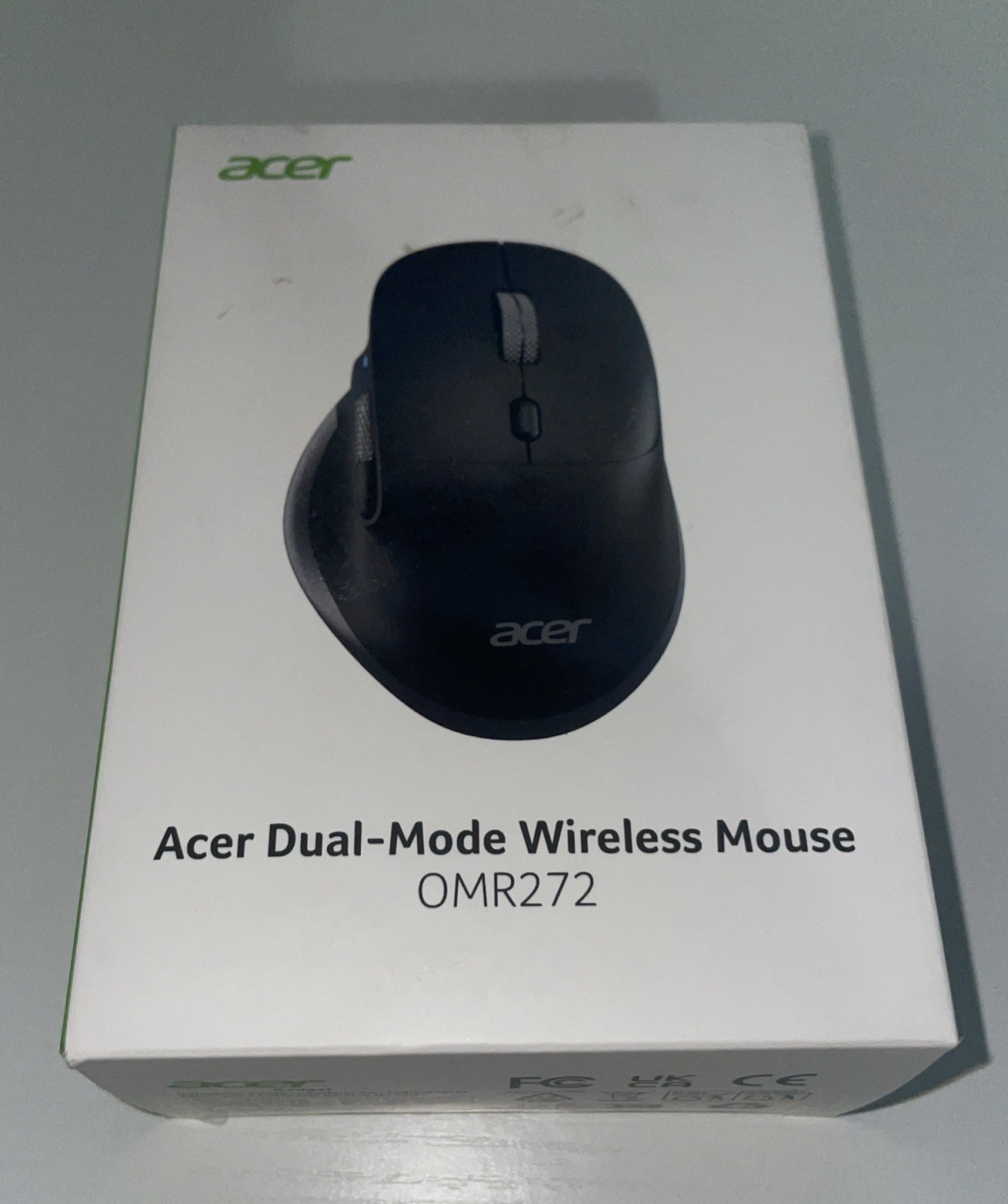 Ergonomic Mouse Wireless Rechargeable with Side Scroll OMR272 NEW