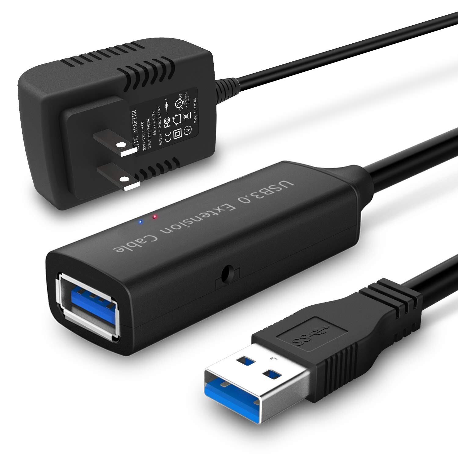 RSHTECH USB 3.0 Extension Cable 50 Feet Active USB 3.0 Extension Cable with 5...