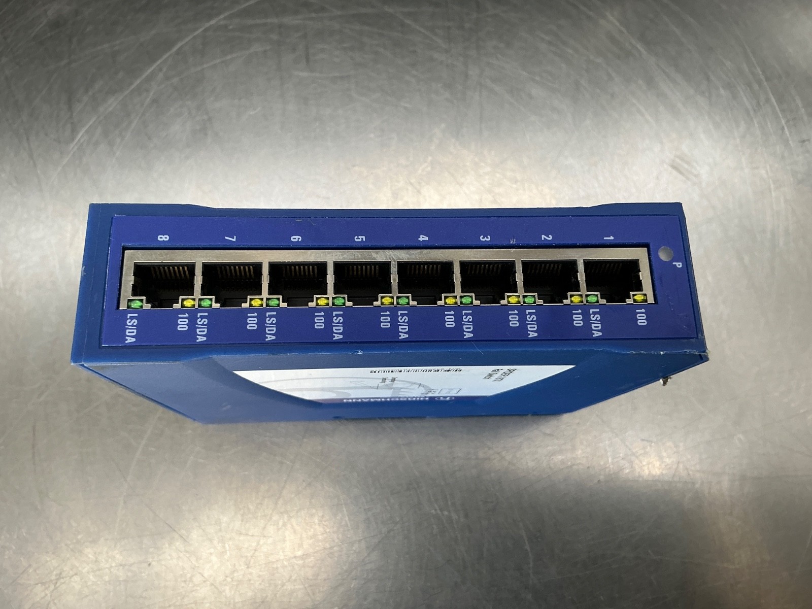 Hirschmann Spider II 8TX Rail Switch