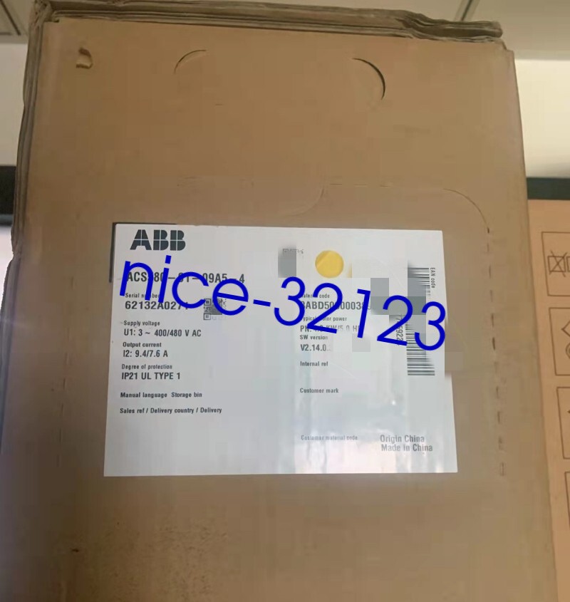1pc ABB ACS580-01-09A5-4 frequency converter 3PH 4KW