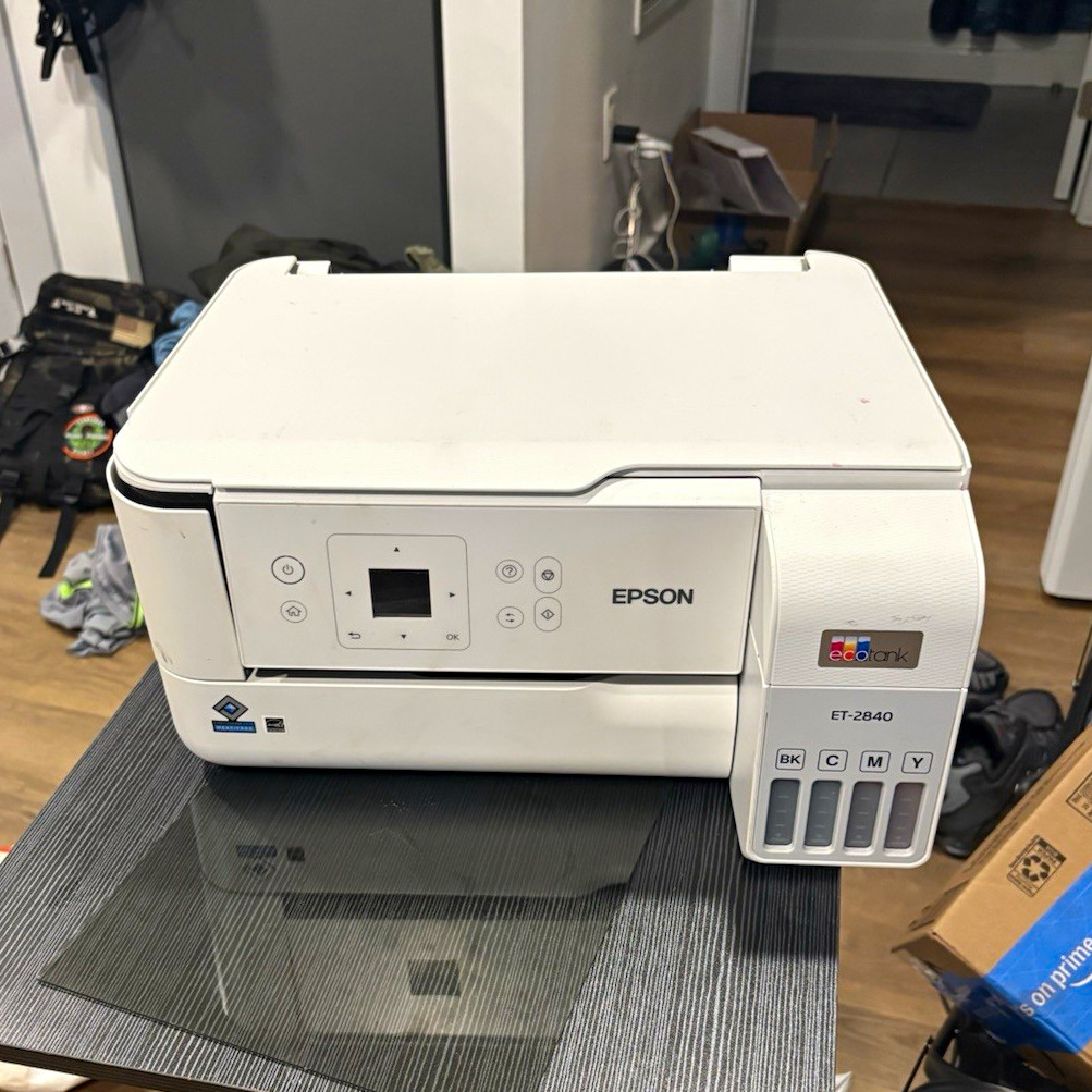 Epson EcoTank ET-2840 Wireless Color All-in-One Inkjet Printer Scan Copy