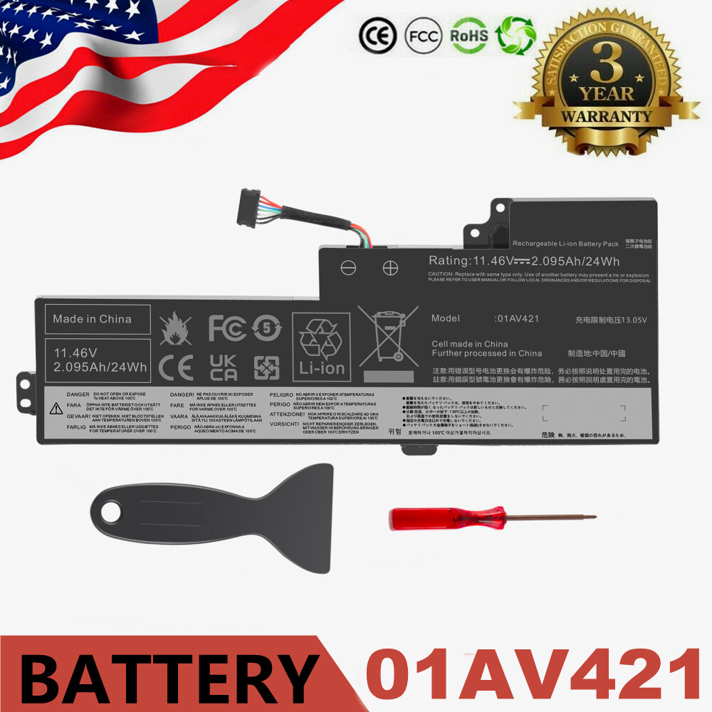 01AV419 01AV420 01AV421 01AV489 internal Battery For Lenovo T470 T480 SB10K97578