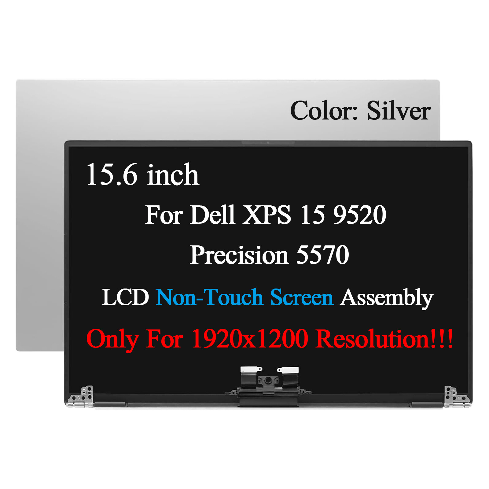 15.6" For Dell XPS 15 9520 precision 5570 FHD+ LCD Non-Touch Screen Replacement
