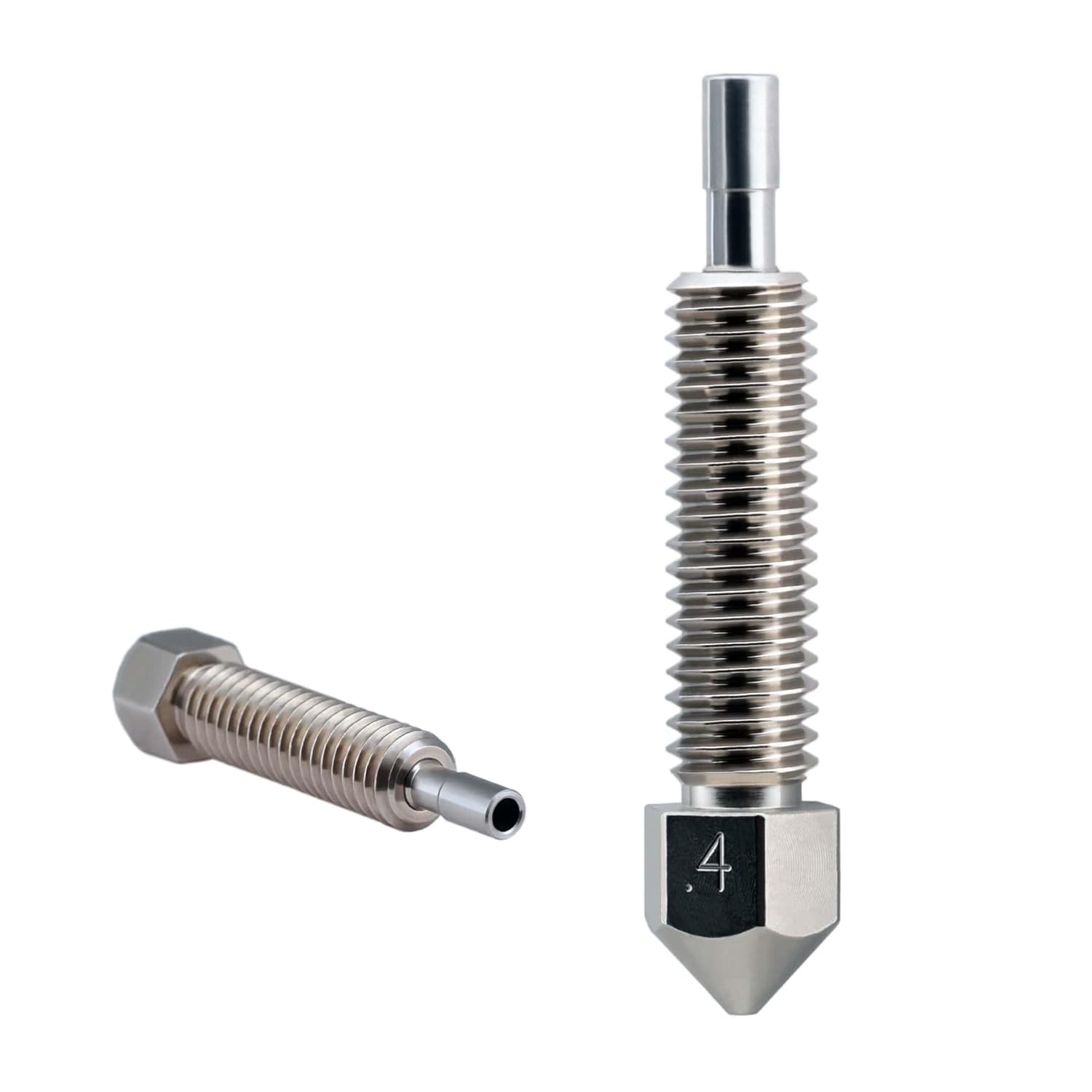 Microswiss Brass Plated 0.4mm Nozzle for FlowTech Hotend 3D Printer