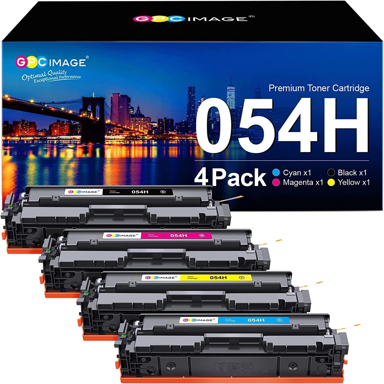 GPC Image Compatible Toner Cartridge Replacement for Canon 054 CRG-054H