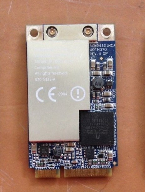 Apple/BroadCom A1181 AirPort WiFi Card Module BCM94321MC