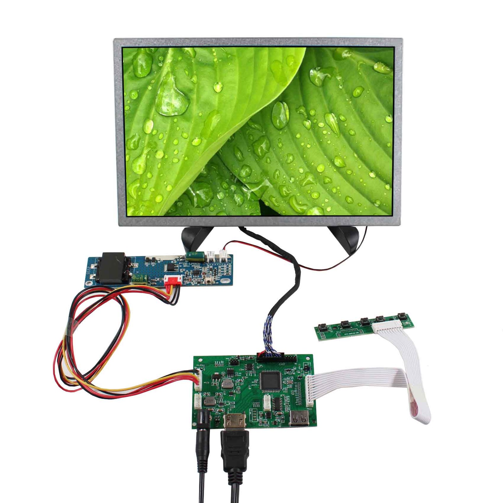 USB LCD Controller Board 10.1inch EV101WXM 1000nit 1280X800 LCD Screen